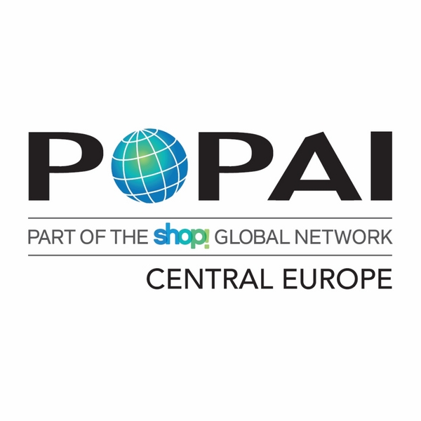 Mezinrodn asociace podpory marketingu v mst prodeje POPAI CE - Logo